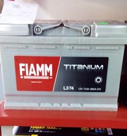 FIAMM TITANIUM 6СТ-74Аз R – аккумулятор автомобильный 